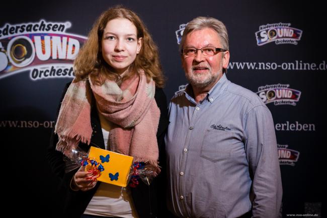 Heinrich Lübben verabschiedet Kathrin Deeken